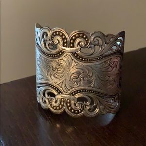 Montana silver cuff bracelet